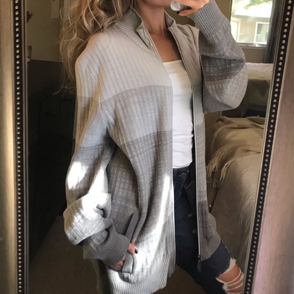 Calvin Klein Jackets & Blazers - Calvin Klein Zip Up Sweater Jacket